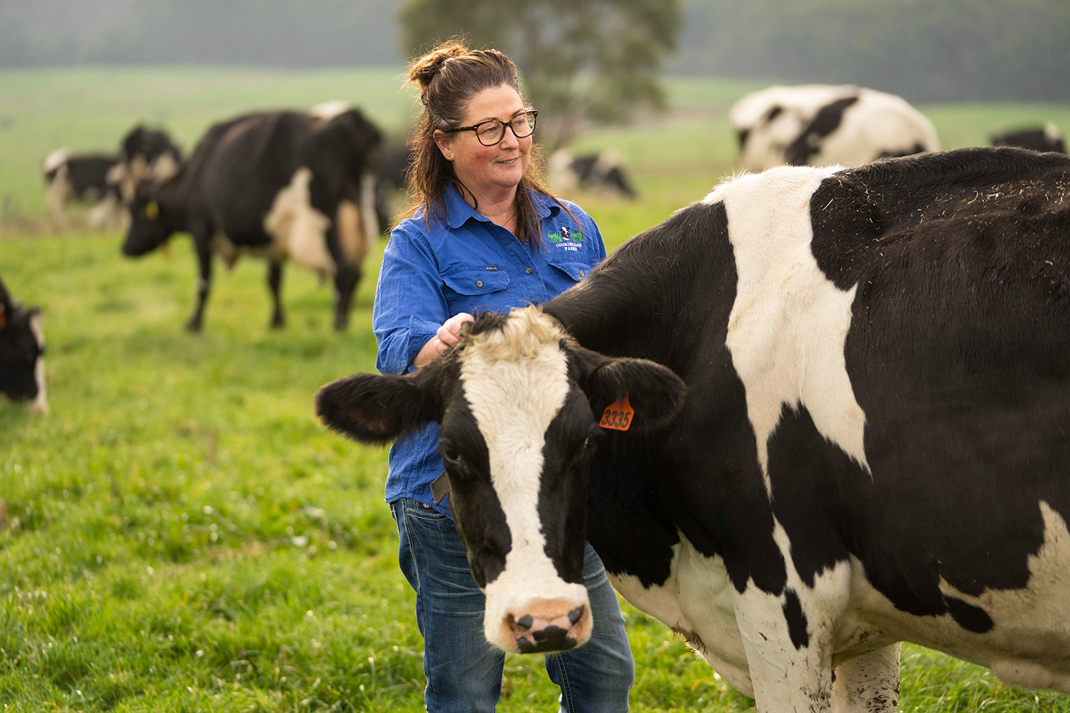 Dairy Farmer Vickie Bond 